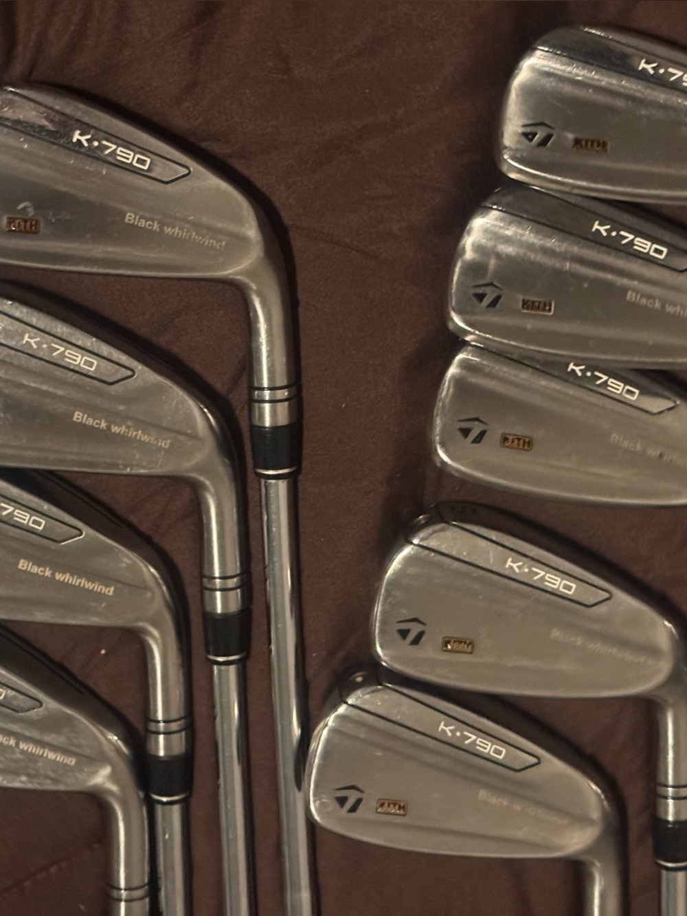 TaylorMade K-790 Men’s Golf Iron Set 4-pm plus approach and sand wedge